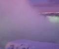 По причине холодов практически замерз Ниагарский водопад