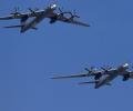 Пресс-служба Минобороны России: американские истребители F-22 сопроводили над Арктикой российские Ту-95МС
