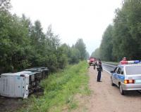 Госпитализированы все 42 туриста, из опрокинувшегося под Омском автобуса