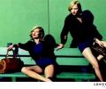 Кейт Мосс и Саша Пивоварова в рекламе Longchamp