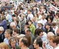 Сегодня в Вологде прошёл митинг предпринимателей, выступающих против сноса ларьков и палаток.