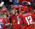Хоккей. Сборная России за выход в полуфинал поспорит со сборной Белоруссии.