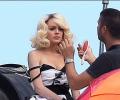 Линдсей Лохан снялась для испанского Vogue в образе Мэрилин Монро.
