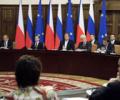 Прошел саммит РФ-ЕС. Медведев уверен, что это партнерство носит стратегический характер.