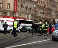 Массовая авария на западе Москвы: на Кутузовском проспекте столкнулось шесть автомобилей
