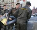 Три человека задержаны на митинге против строительства мечети в Митино