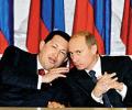 Владимир Путин послал щенка черного русского терьера в подарок Уго Чавесу