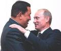 Президент Венесуэлы Уго Чавес назвал щенка, подаренного Путиным, Эль Руссо