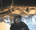 Массовая авария под Кемерово: на трассе Кемерово - Ленинск-Кузнецкий столкнулись 15 машин