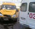 В Иркутске из-за скользкой дороги  автобус «смял»  пять автомобилей
