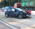 В Санкт-Петербурге 21-летняя девушка на иномарке врезалась в дорожных рабочих, один погиб на месте