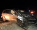 Под Вологдой водитель иномарки погиб в столкновении со снегоуборочной машиной