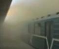 Серую ветку московского метро затянуло густым дымом