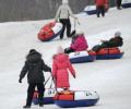 В Казани 6-летняя девочка получила смертельную травму, катаясь на снежной горке