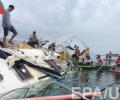 Филиппинские рыбаки обнаружили яхту с мумией