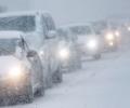Снежный шторм в Мурманске стал причиной массовых ДТП и пробок на дорогах