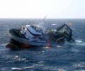В Восточно-Китайском море затонуло рыболовецкое судно