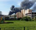 В Зеленограде сгорел автосервис в ангаре