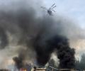 В Подольском районе Подмосковья произошел крупный пожар