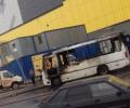 В Санкт-Петербурге у маршрутки взорвался двигатель и спровоцировал пожар
