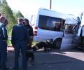 ДТП в Курской области: микроавтобус врезался в фуру, погибли 5 человек