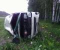 ДТП в Тюменской области: частный перевозчик опрокинул микроавтобус с пассажирами