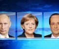 Путин, Меркель и Олланд обсудили «украинский вопрос» без Порошенко