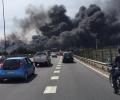 Вблизи международного аэропорта имени Артуро Мерино Бенитеса в чилийской столице вспыхнул мощный пожар