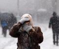 В Барнауле – нулевая видимость из-за сильной метели