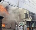 В Японии вследствие масштабного пожара огнем уничтожены 150 жилых домов