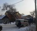 Башенный кран обрушился на строящийся коттедж в Благовещенске