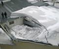 Кровля жилого дома рухнула под тяжестью снега в Ижевске