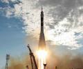 С Байконура стартовал корабль «Союз МС-05» с новым экипажем на борту