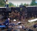 В Московской области перевернулся пассажирский автобус. Как минимум шестеро людей погибли