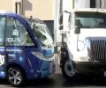 Происшествие в Лас-Вегасе: в ДТП попал беспилотный автобус