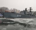 Инцидент в Балтийске: боевые корабли чуть не попали в ледовый плен