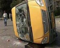 На западе Москвы опрокинулась маршрутка: пострадали 11 человек