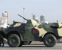 Броневик задавил двух школьников после парада Победы