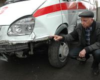 ДТП под Ростовом: иномарка протаранила «Скорую помощь»