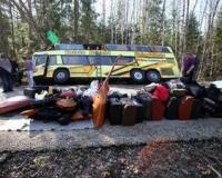 В Дагестане опрокинулся двухэтажный автобус, погиб человек