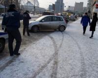 Сотрудник полиции на юге Москвы сбил на тротуаре пешехода