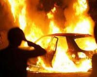 Огненная ночь в Карелии: неизвестные сожгли пять полицейских автомобилей в Костомукше