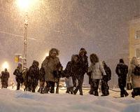 МЧС: в Москве из-за снегопада объявлено штормовое предупреждение