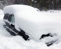 Трагедия на Алтае: три человека погибли в автомобиле, занесённом снегом около села Целинное