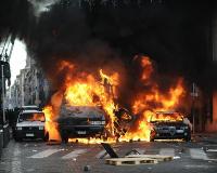 На юге Москвы ночью сгорели ещё 4 автомобиля