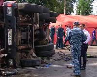 Массовая авария большегрузных фур перекрыла трассу М-5: погиб один человек