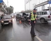 Массовая авария в Москве: пять автомобилей столкнулись у Белорусского вокзала