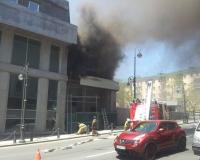 На юго-западе Москвы загорелся дом, который не успели сдать в эксплуатацию