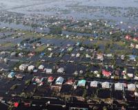 Сильный паводок затопил полностью Комсомольск-на-Амуре