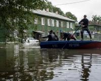 Уровень воды в Амуре возле Хабаровска превысил исторический максимум